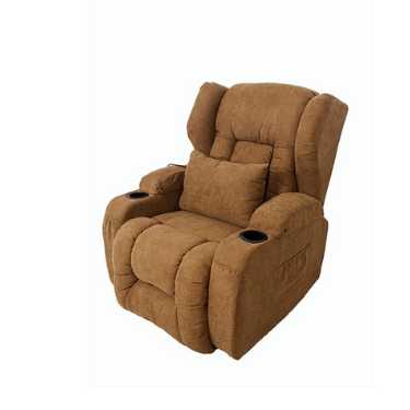 CHINA MALL ONLINE STORE Brown 4950 Modern Recliner Sofa Chair 1 Electric Diana Modern Recliner Sofa Chair - Brown
