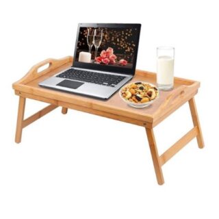 Heartdeco Bamboo Bed Breakfast Folding Tray