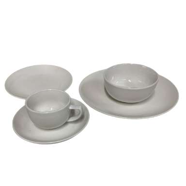 2do CHINA MALL ONLINE STORE 635 20pieces Shiny White Plate Set 2do-CHINA-MALL-ONLINE-STORE-635-20pieces-Shiny-White-Plate-Set