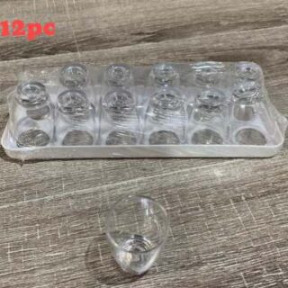 CHINA MALL ONLINE STORE - 125 12 Pieces clear plastic glass like juice tumblers