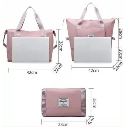 Cheap Travel College Gym Bags and College China Mall App Online Shop Johannesburg 21 Maroon Large Capacity Lightweight Waterproof Folding Travel Gym Bag - Image 11