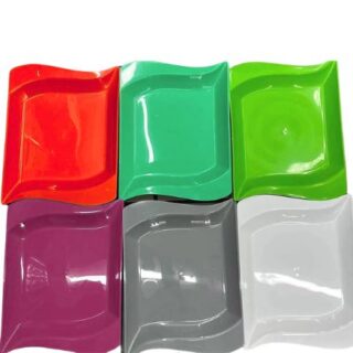 Rectangle Picnic Plastic Serving Plates