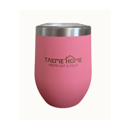Takme Home mm Stainless Steel Travel Tumbler 350ml China Mall Johannesburg South Africa 065 350ml Takme Home Pink Stainless Steel Travel Tumbler