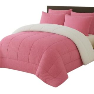 5Piece Queen Fleece Pattern Comforters Set