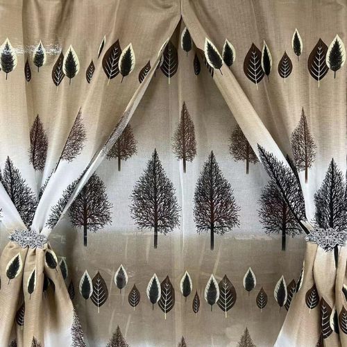 Kitchen Lounge Bedroom Curtains China Mall 9 Theme Taped Curtains with Matching Laces 4x2.4m - Image 7