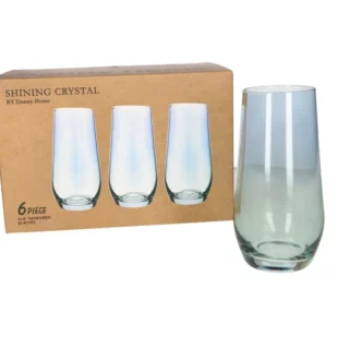 Buy Danny Home Cheap Tall Tumbler Glasses Set 6pcs 15.7cm from China Mall Online Shop