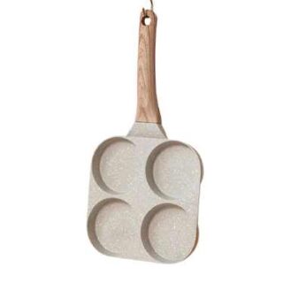 4in1 White Non Stick Kitchen Fry Pan