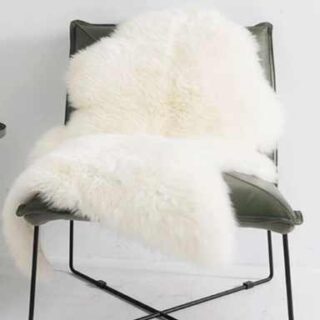 Fluffy Fur White Mat Seat Cover- High Quality Rug Carpet
