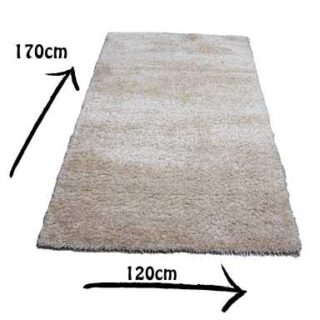 Beige Mat/Rug - Fluffy High Quality Carpet
