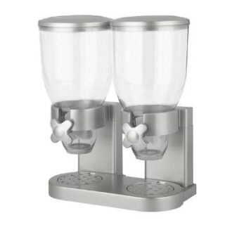 3.5L Grey Totally Home Double Cereal Dispenser)