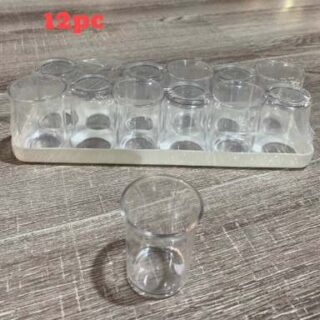 CHINA MALL ONLINE STORE - 145 12 Pieces clear plastic glass like juice tumblers