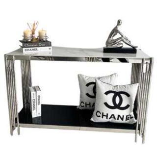 Server Table - Lucia Marble Top Walk in Table - KC FURN