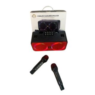 1385 China Mall Mr Price Wireless Karaoke Mic and Speakers