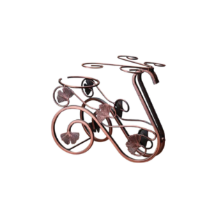 CHINA MALL johannesburg- China Mall Online Shop -305 Black and Gold Wine Holder with 4 glasses holder (1)