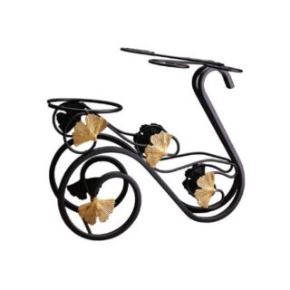 CHINA MALL johannesburg Online Shop -305 G Shaped Wine Bottle Showcase Table Top Wine Rack 4 wine glass holder