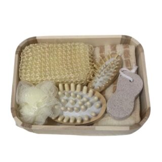 China Mall Online Shop - 280 7 Pieces Love Box BATH Accessory Set Mothers Day Bathtub Gift Set