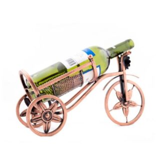 China Mall Online Shop -355 Rose Gold Wine Bicycle Holder