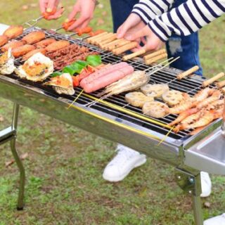 Foldable Portable Barbeque Grill Braai Stand