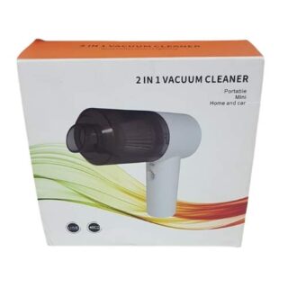 2 in 1 Car Vacuum Cleaner