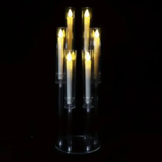 6 Arm Mirror Candle Holder Centre Piece
