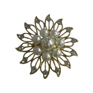 China Mall Johannesburg Events Gold and Pearls Napkin Ring 15 29