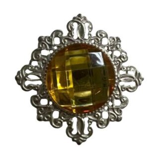 China Mall Johannesburg Events Gold and Silver Napkin Ring 8 24