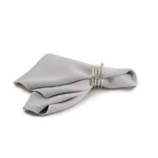 China Mall Johannesburg Events Silver Napkin Spiral Ring 9 17 (2)