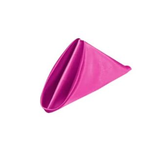 40cm Fuchsia Pink Square Dinner Napkins