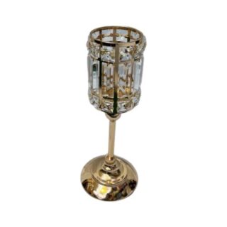 China Mall Johannesburg Gold Candle Holder Centrepiece Vase Wedding Decoration Table Decoration 200 380