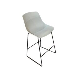 CHINA MALL JOHANNESBURG White Plastic Bar Stool 100cm High (1)