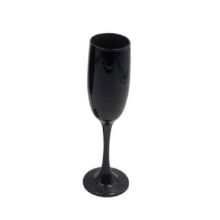China Mall Online Black Crystal 6 Pcs Champagne Glasses 24cm high 285