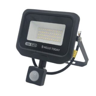 China Mall APP Johannesburg South Africa Online 355 50w Hello Today Motion Sensor Flood Light 4000lm - Cool White 6500K (1)