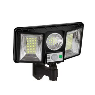 China Mall APP Johannesburg South Africa Online 375 60W 3 Heads Smart Sensor Outdoor Solar Flood Light EL-7860-A (3)