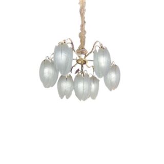 China Mall Johannesburg South Africa Online Marketplace 2885 7Cool White Crystal Feathers Ceiling Lights Lamp Living Room Modern Lavish Hanging Chandelier (1)