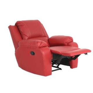 Red Motorist Single Recliners