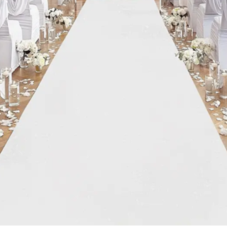 White VIP Carpet Runner