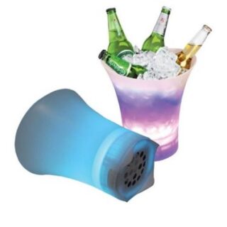 Semmy Fashion Store 5L Ice Bucket Wireless Bluetooth Multicolor LED Rechargeable Party Speaker
