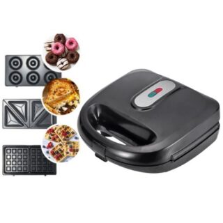 3-in-1 Breakfast Maker Set – Sandwiches, Waffles, and Doughnuts