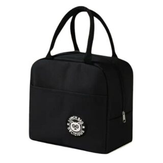 Black Lunchbox Cooler Bag