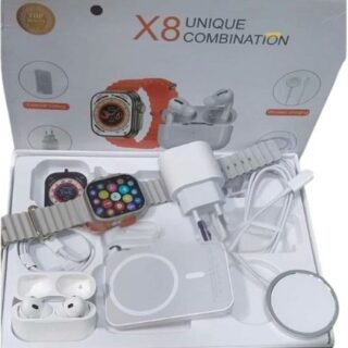 X8 6-in-1 Smart Watch Unique Combination 