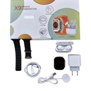 X9 5-in-1 Smart Watch Unique Combination