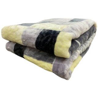 8KG Thicker Blanket 1Ply Fleece Throw Flannel