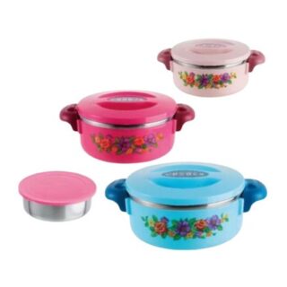 4PCS Hot Pot Food Warmer Set