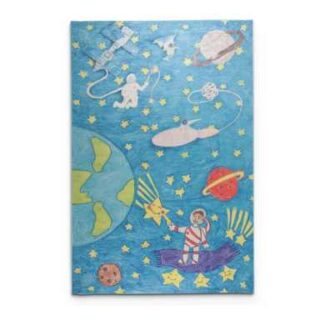 Big Baby Room Universe Theme Mat - Kids Playroom Rug Carpet
