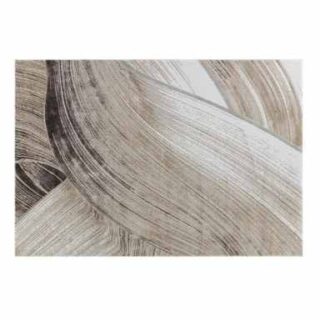 Lounge Mat/Carpet - Beige Paint Rug