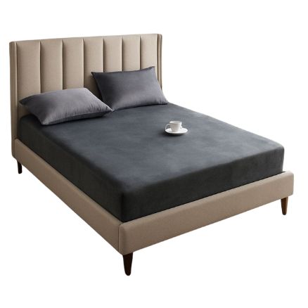 3Piece Velvet Fitted Sheet Sets