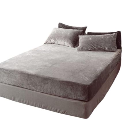 3Piece Velvet Fitted Sheet Sets - Image 6