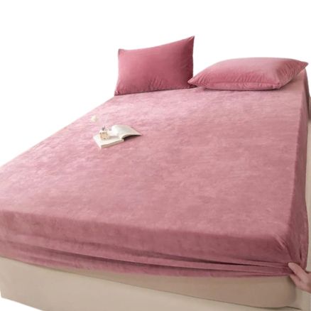 3Piece Velvet Fitted Sheet Sets - Image 7