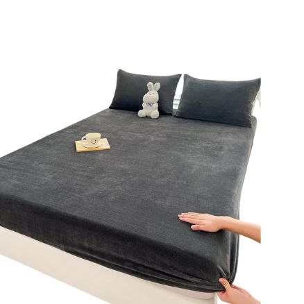 3Piece Velvet Fitted Sheet Sets - Image 8