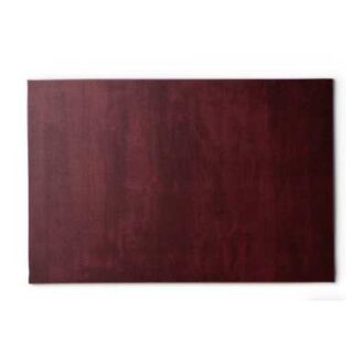 Super Soft Red Wool Mat/Rug/Carpet